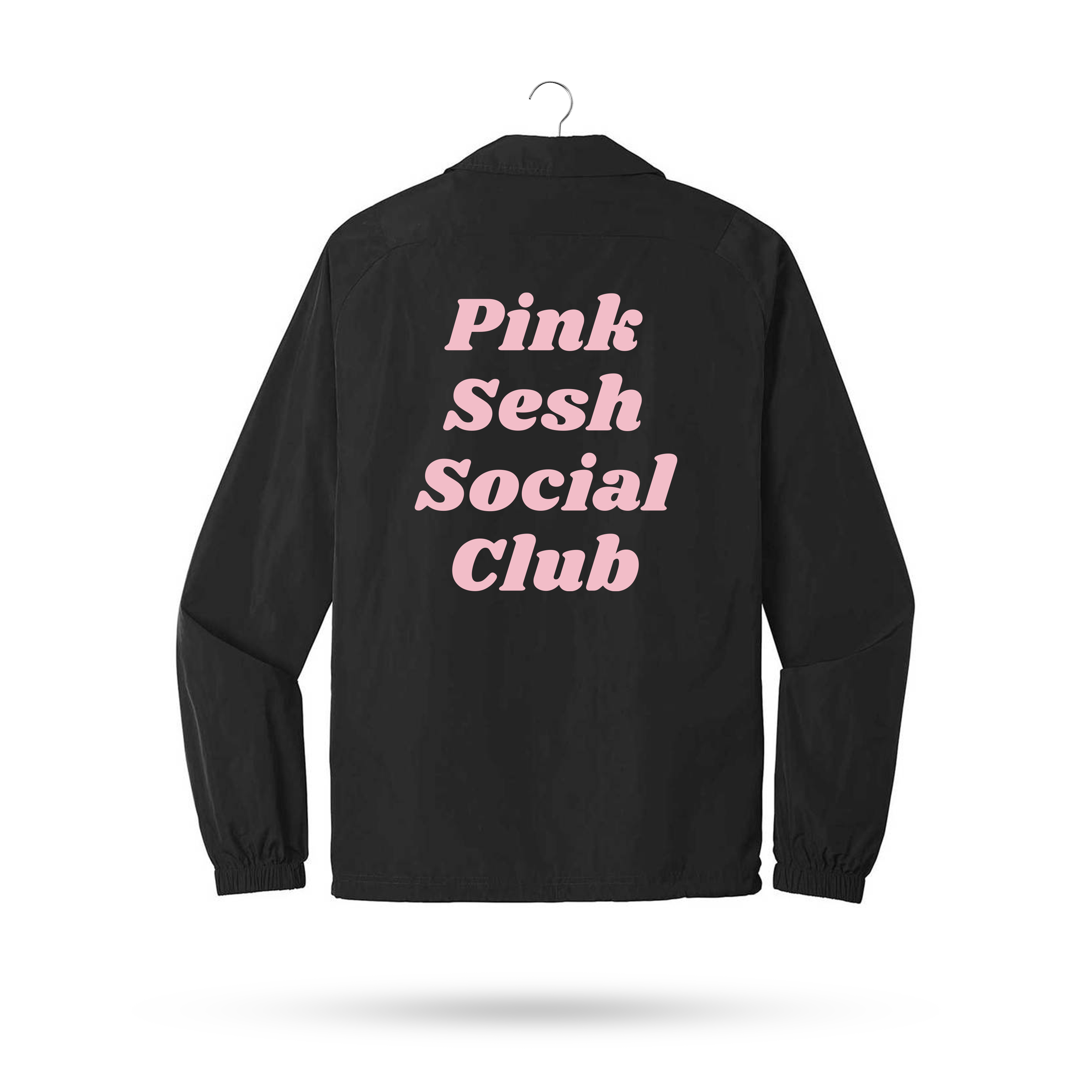 Pink Sesh Social Club Jacket