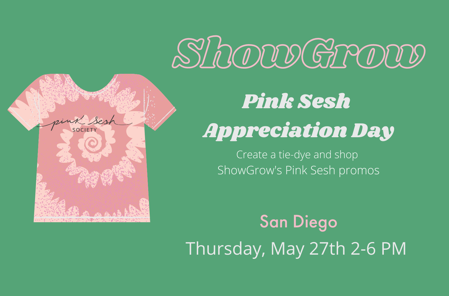 Pink Sesh Appreciation Day